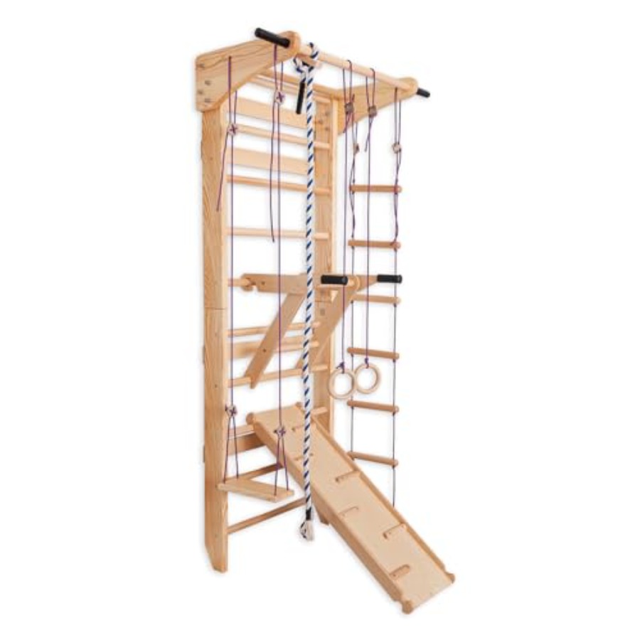Gymnastic Ring Wood - Evde spor salonu kullanımı için İsveç