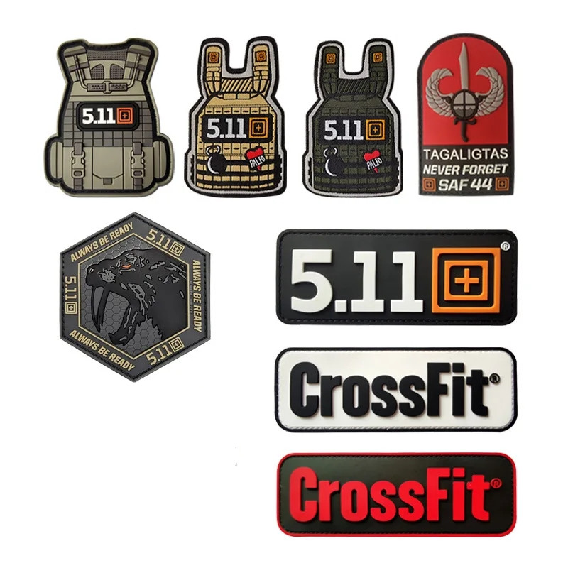 Crossfit Gear Pouch - Askeri Taktik Yelek 3D PVC Kanca