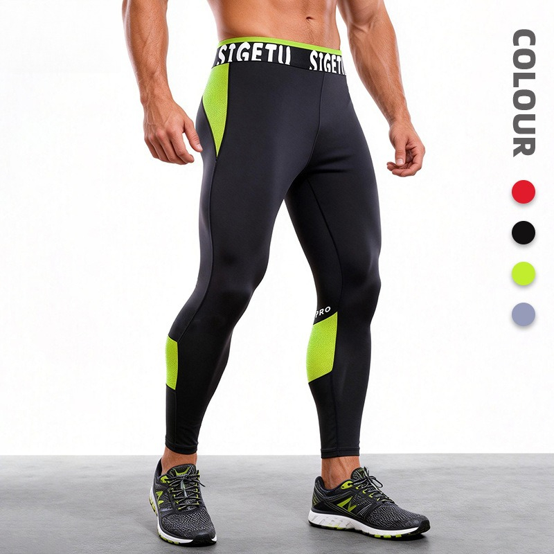 Crossfit Runners - Profesyonel Kalite Naylon Spandeks Erkek Kompresyon