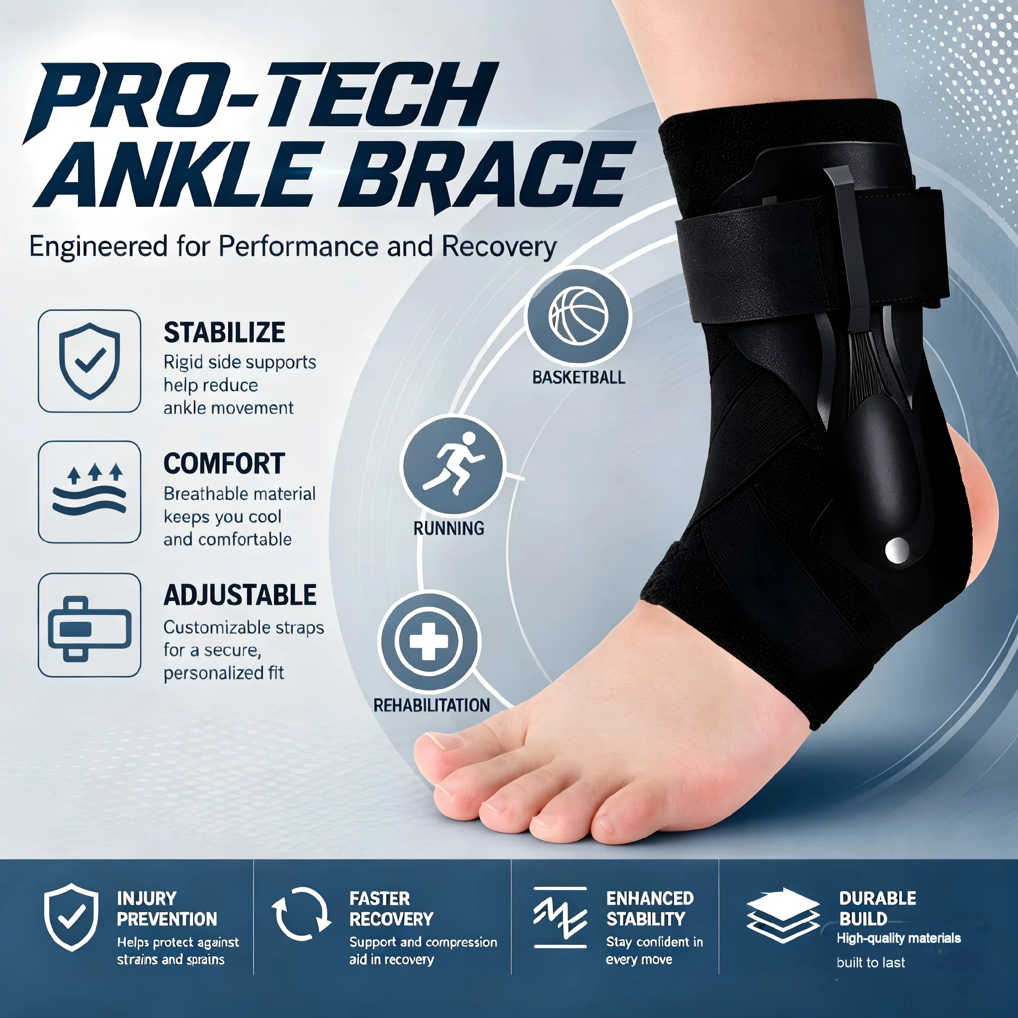 1/2 adet ayak bileği desteği b - Ankle Mobility Band incelemesi ve fiyatı