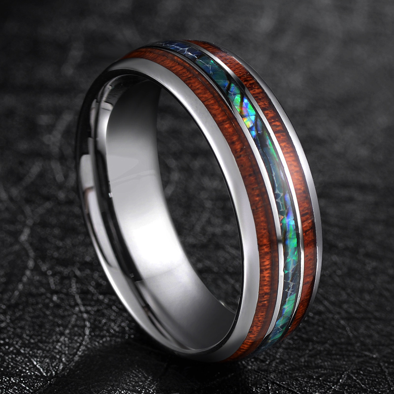 TIGRADE 8mm Tungsten karbür ha - Gymnastic Ring Wood incelemesi ve fiyatı