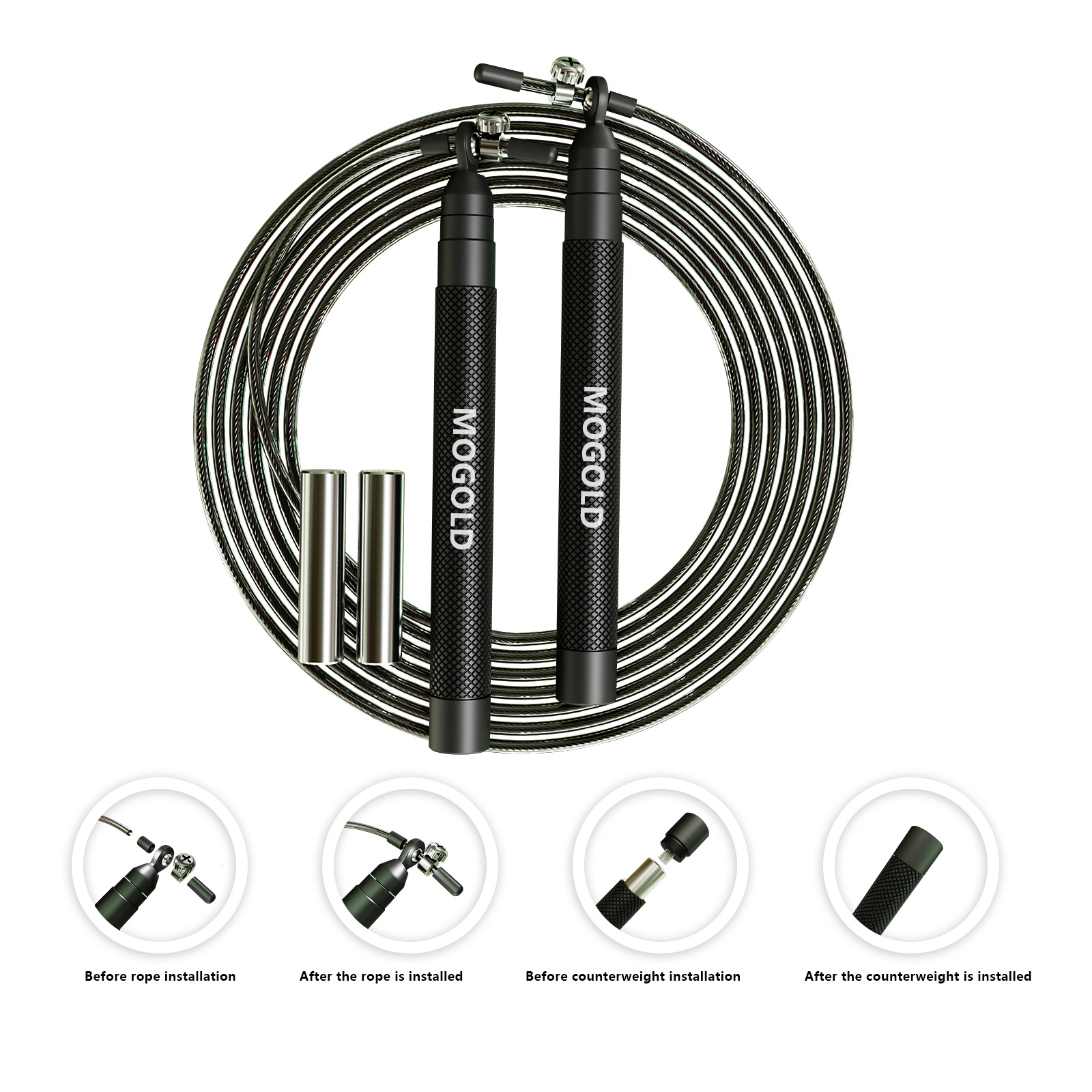 Crossfit Ağırlıklı Atlama İpi  - Crossfit No Equipment incelemesi ve fiyatı